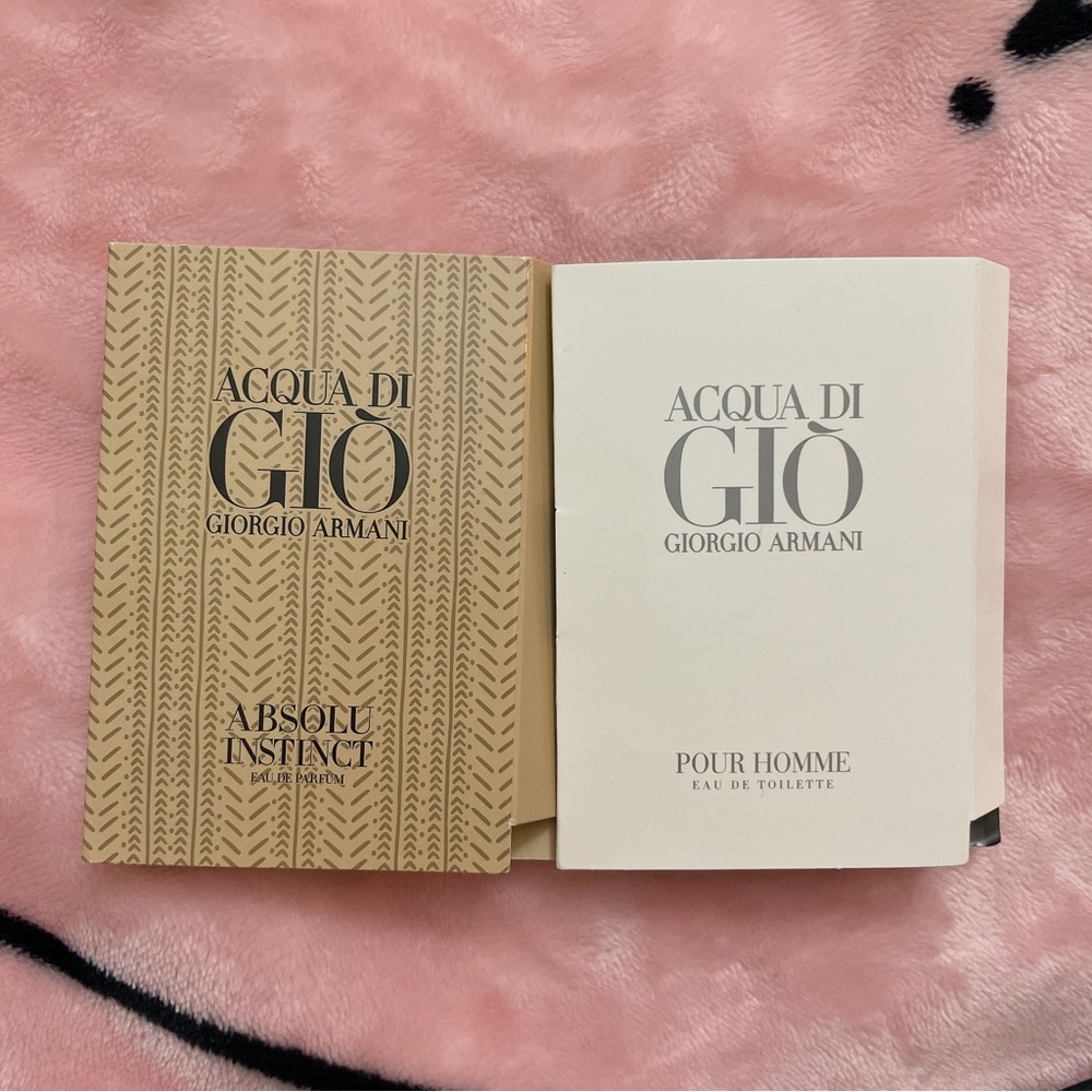 GIORGIO ARMANI x 2 vials